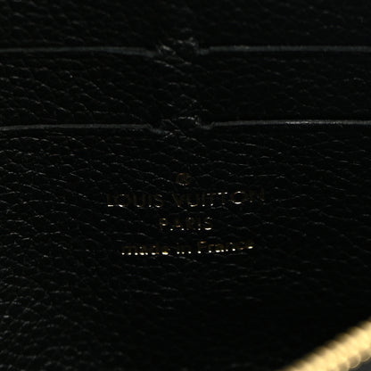 Louis Vuitton Empreinte Vavin Chain Wallet Black 6 of 10