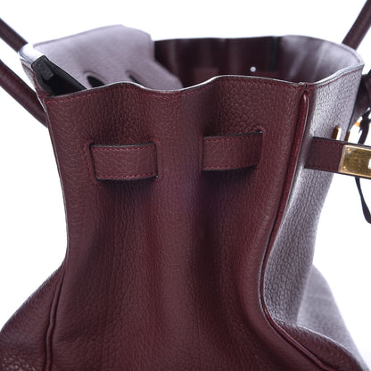 Hermes Fjord Birkin 35 Prune 17 of 41