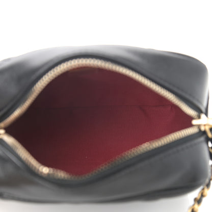 Chanel Lambskin Quilted Mini My Perfect Camera Case Black 5 of 12