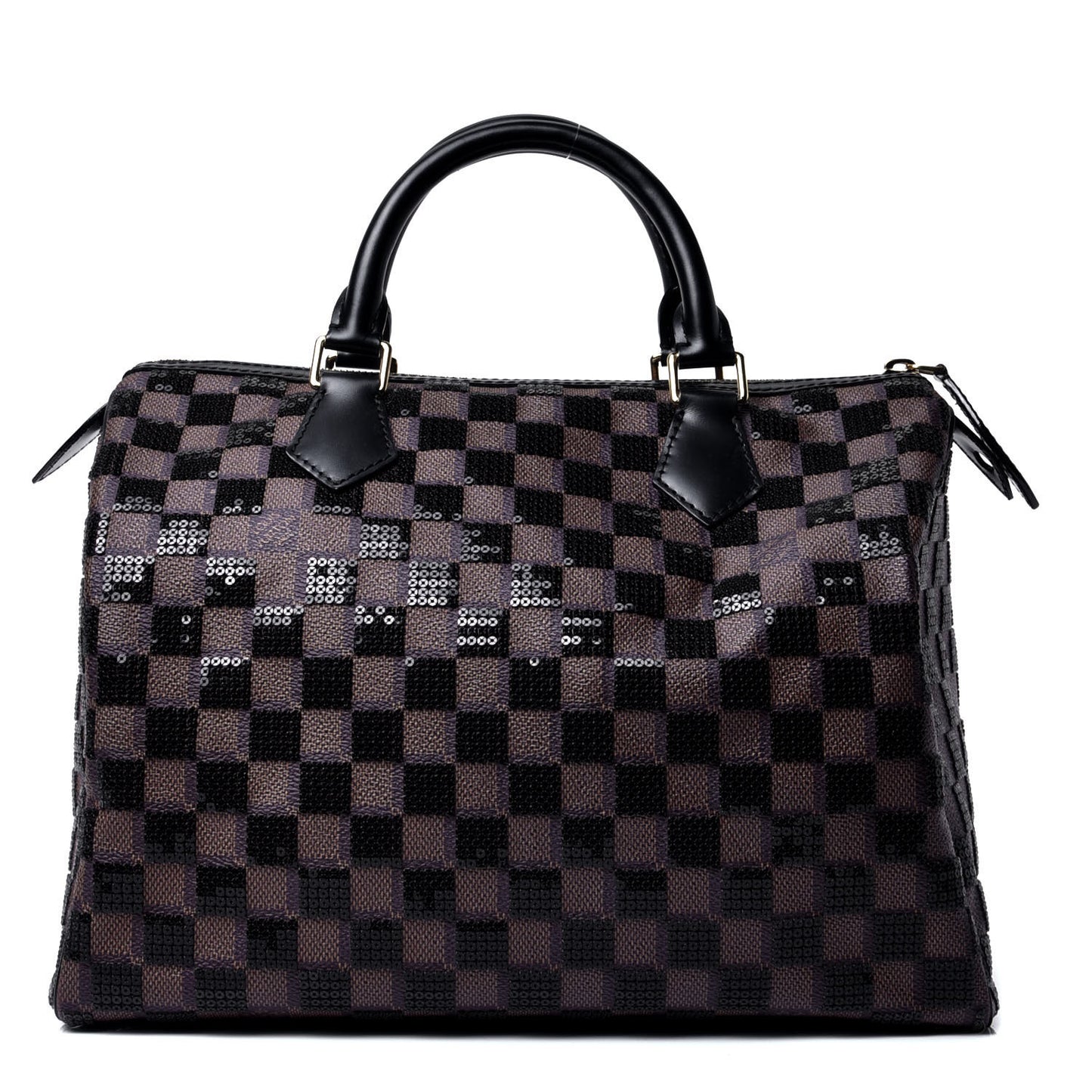 Damier Paillettes Speedy 30 Black