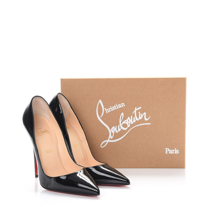 Christian Louboutin Patent So Kate 120 Pumps 40 Black 10 of 10
