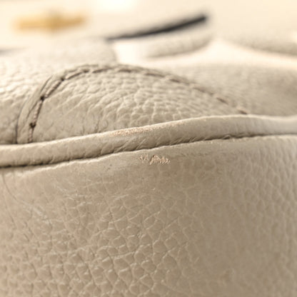 Louis Vuitton Empreinte Monogram Giant Trianon PM Tourterelle Creme 17 of 19