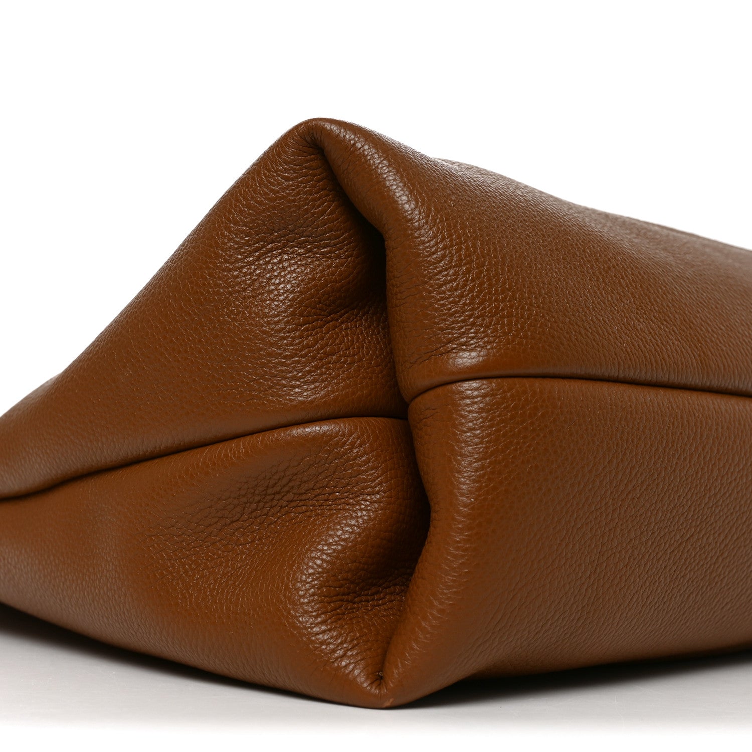 Gucci Grained Calfskin Softbit Maxi Shoulder Bag Brown 10 of 12