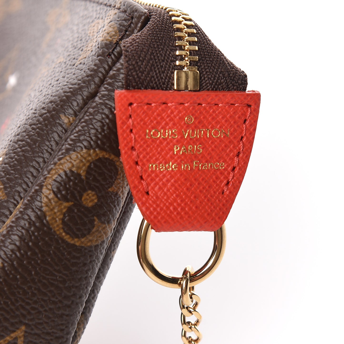 Monogram 2018 Christmas Animation Mini Cats Pochette Accessories