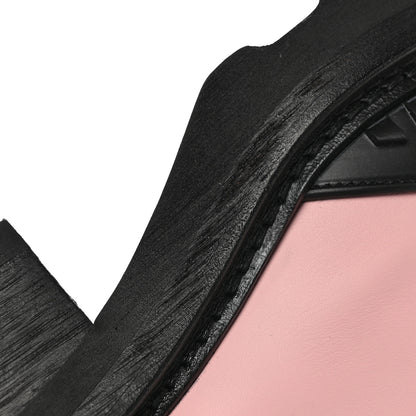 Louis Vuitton Calfskin Beaubourg Ankle Boots 39.5 Black Pink 9 of 10