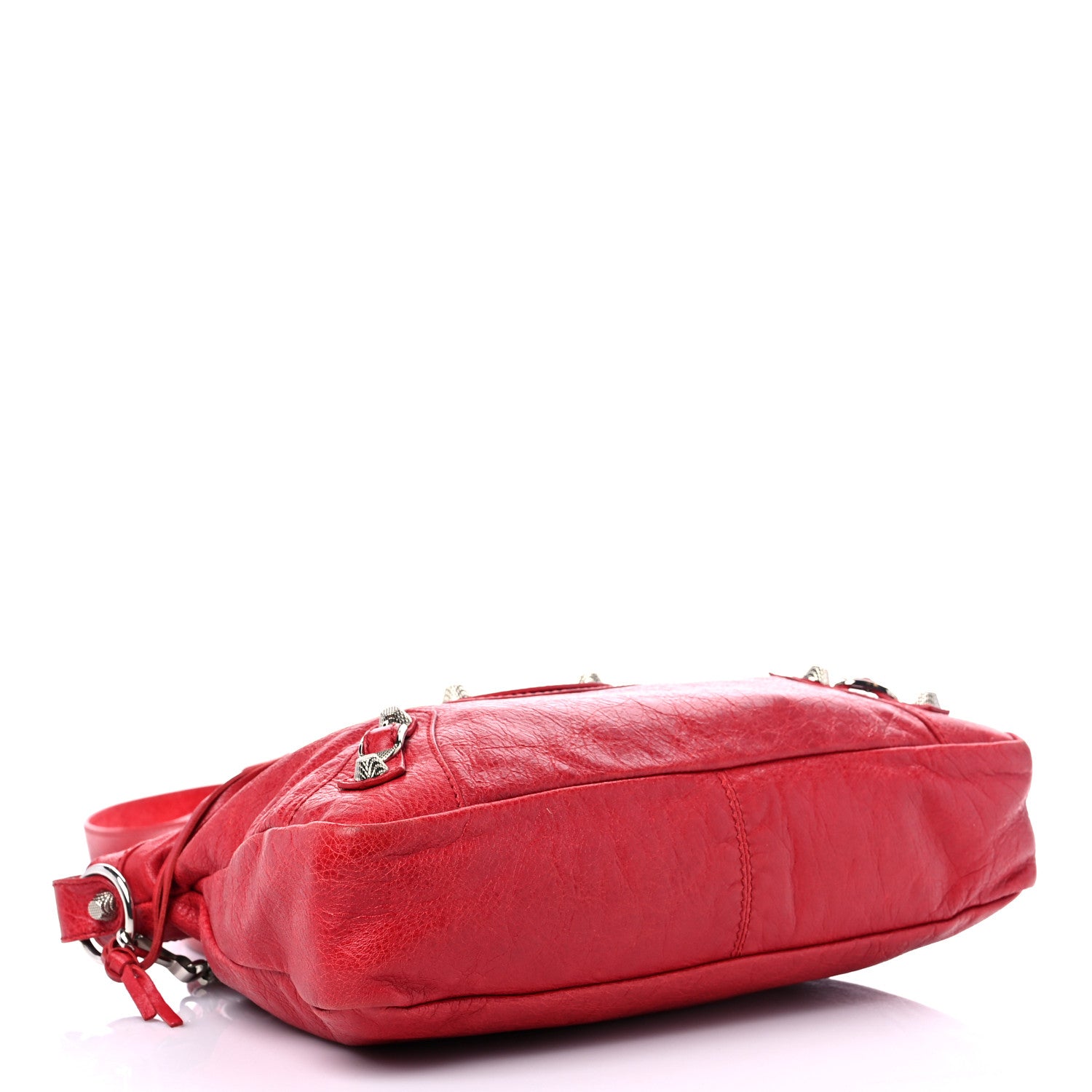 Balenciaga Agneau Giant 12 Silver Hardware Town Coquelicot 4 of 12