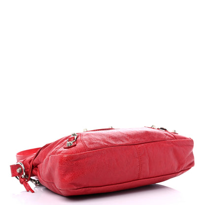 Balenciaga Agneau Giant 12 Silver Hardware Town Coquelicot 4 of 12