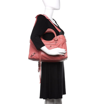 Balenciaga Agneau Classic Hardware City Rose Bombon Raspberry 2 of 16