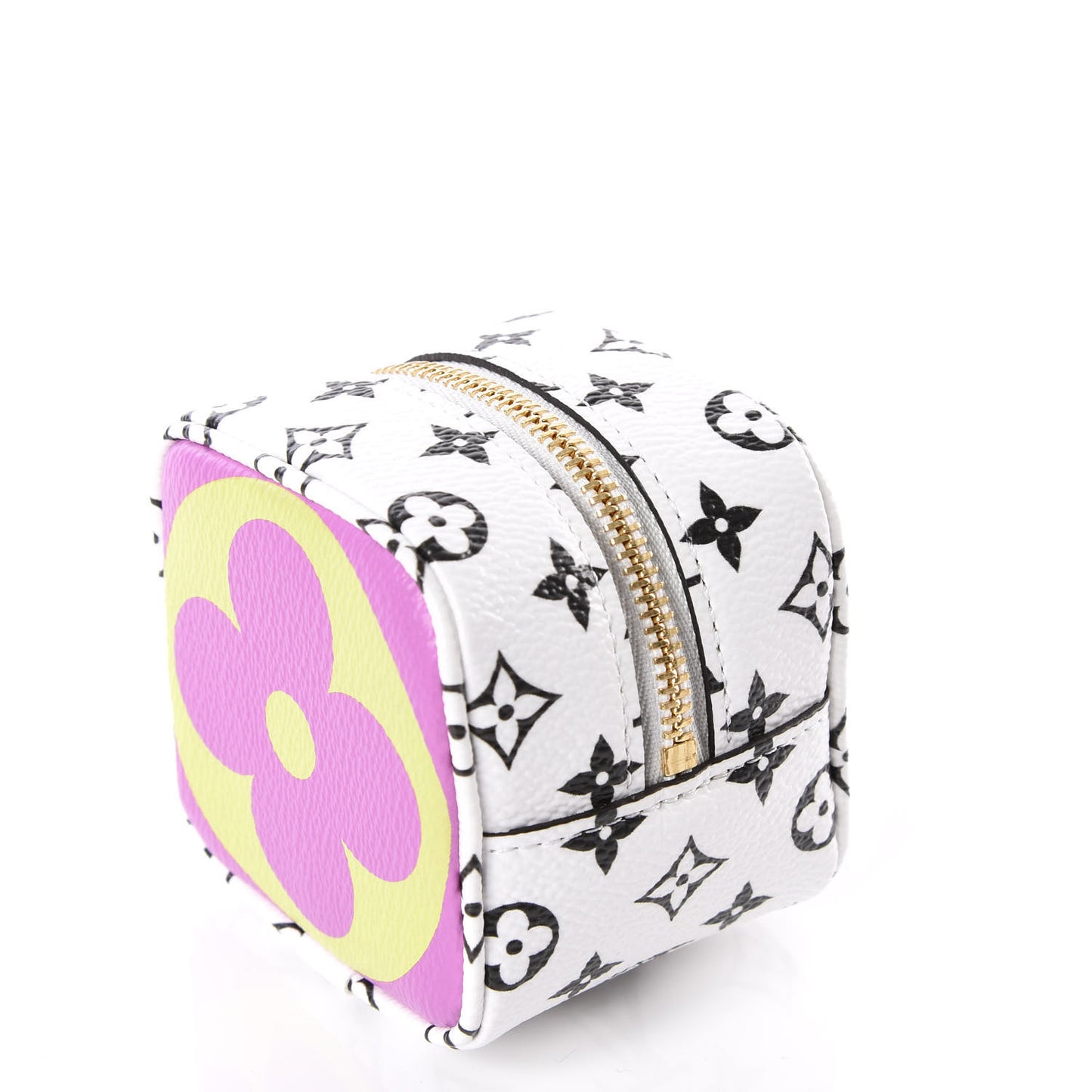 Monogram Giant Cube Coin Purse Pink