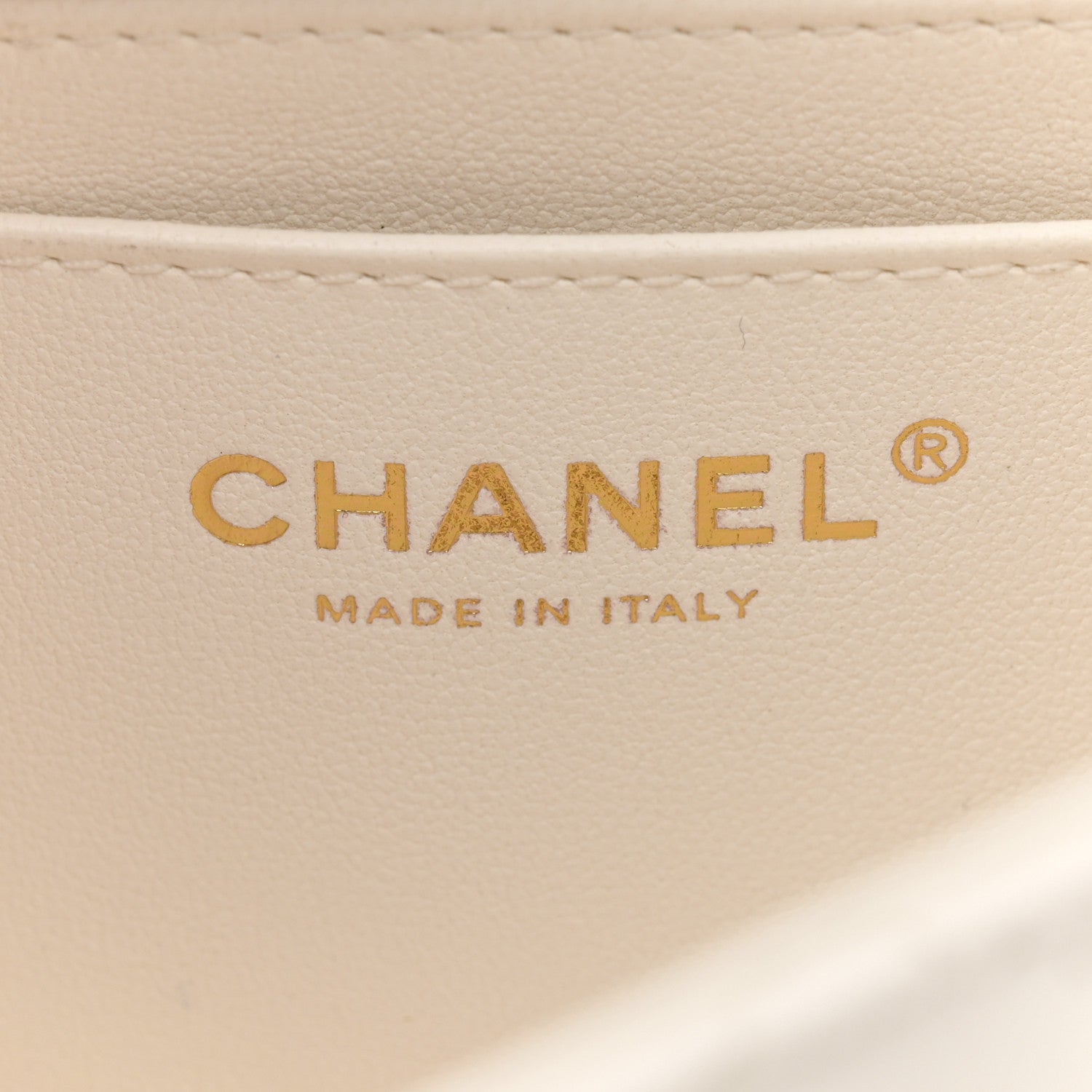 Chanel Lambskin Quilted Mini Crystal Top Handle Rectangular Flap White 6 of 12