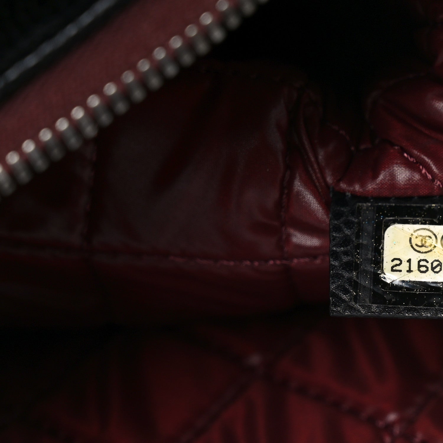 Chanel Caviar Quilted Large Cosmetic Case Black 7 of 7