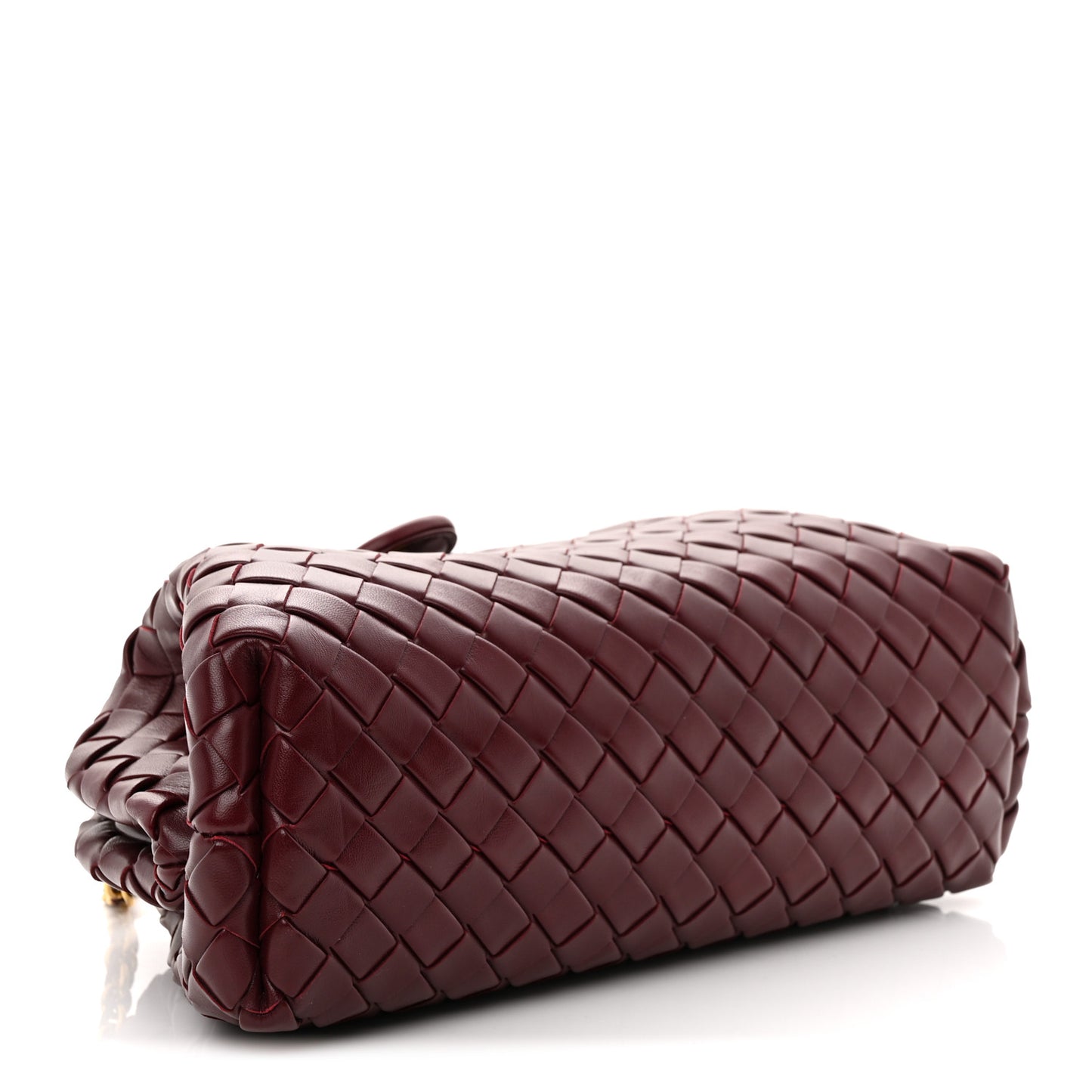 Nappa Intrecciato Teen The Lauren 1980 Clutch With Chain  Barolo