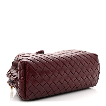 Bottega Veneta Nappa Intrecciato Teen The Lauren 1980 Clutch With Chain  Barolo 4 of 10