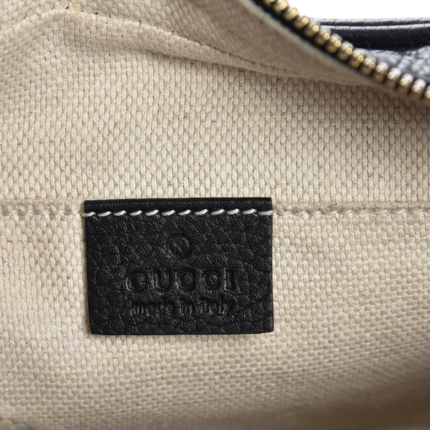 Gucci Pebbled Calfskin Small Soho Disco Bag Black 6 of 7