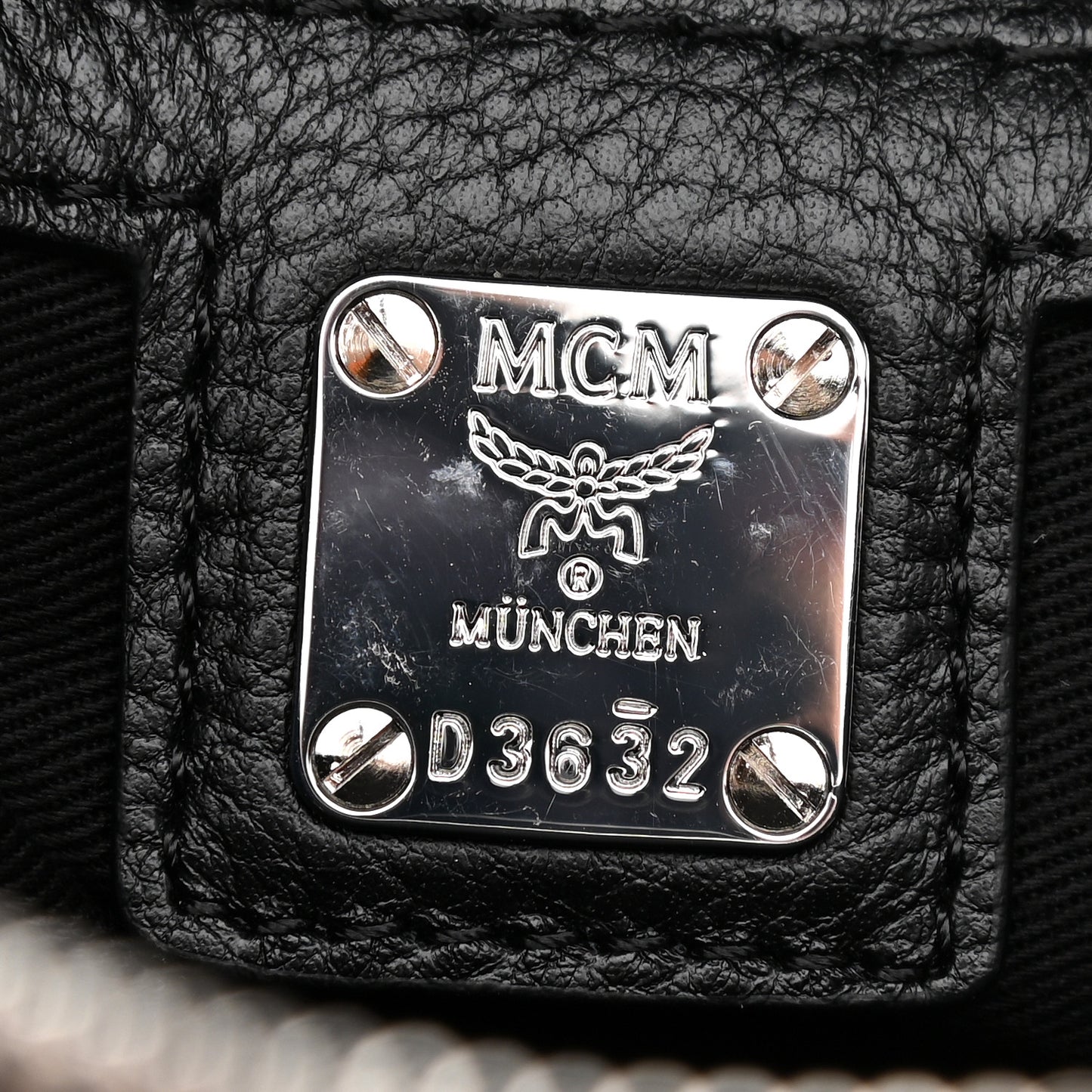 Calfskin Ottomar Monogram Boston Bag Black