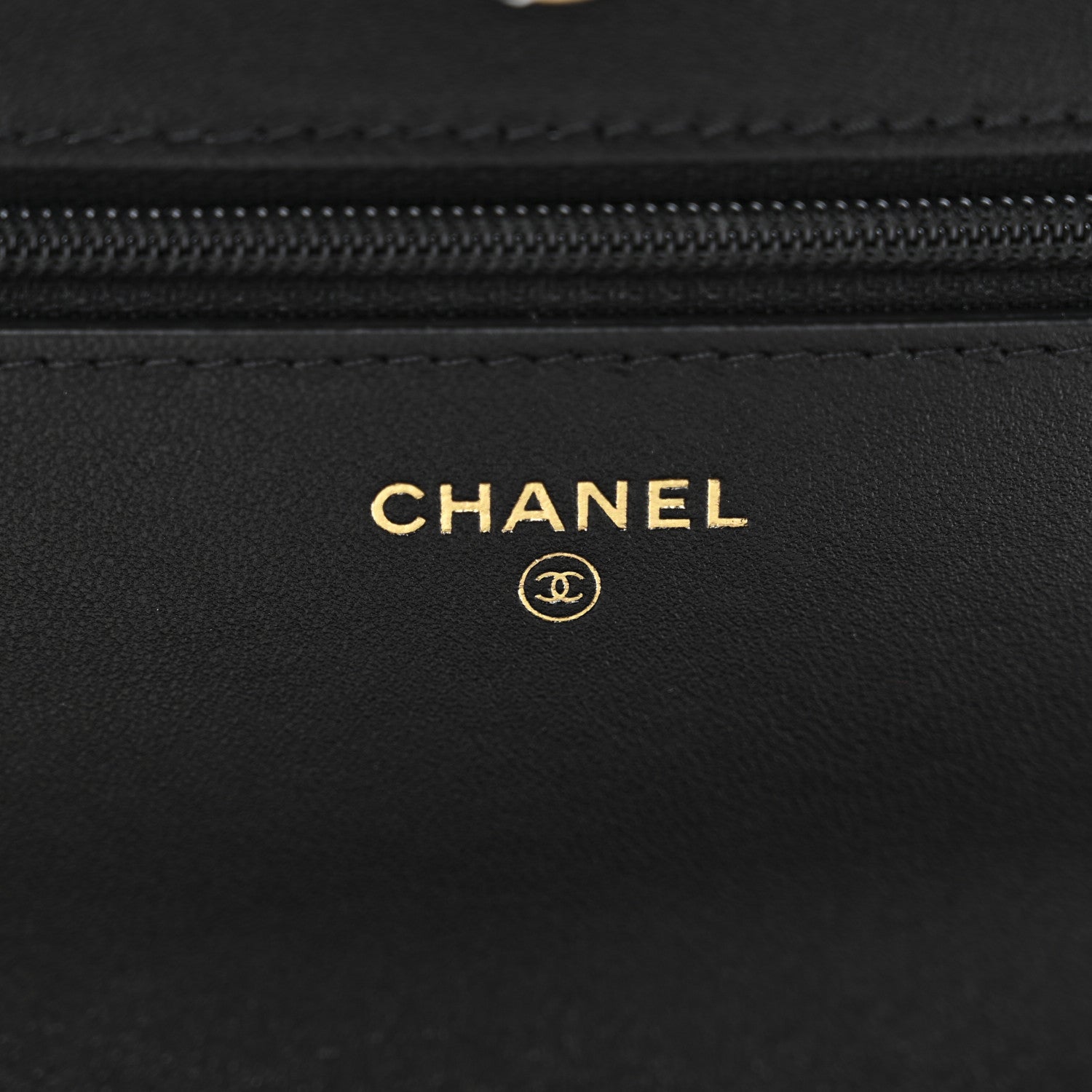 Chanel Lambskin Quilted Chanel 19 Wallet On Chain WOC Black 6 of 11