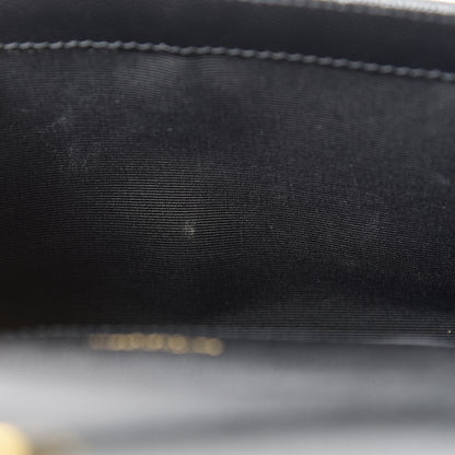 Saint Laurent Grain De Poudre Small Monogram Kate Satchel Black 11 of 12
