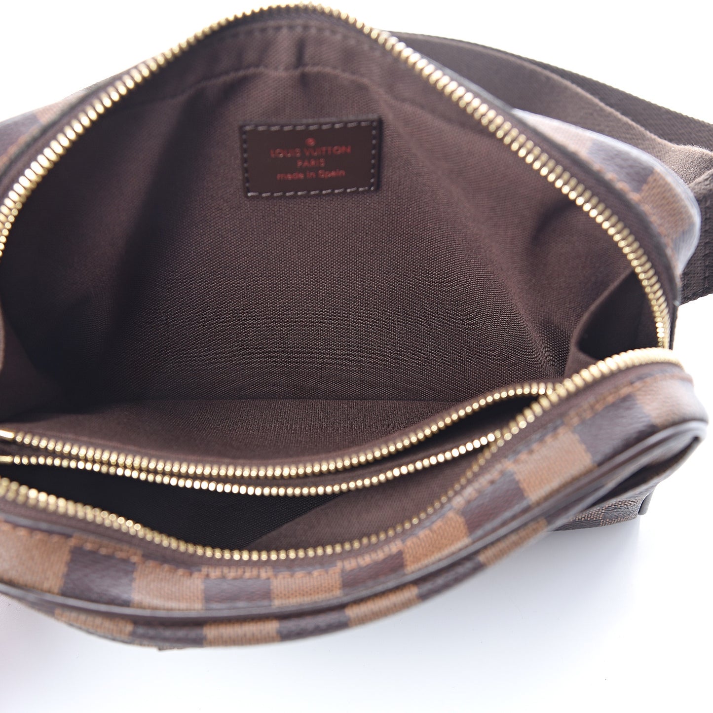 Damier Ebene Brooklyn Bum Bag