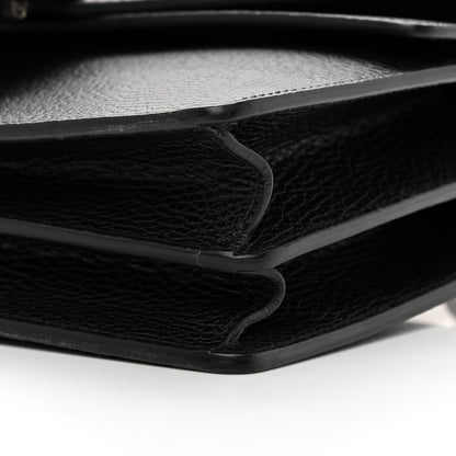 Gucci Pebbled Calfskin Small Dionysus Shoulder Bag Black 10 of 13