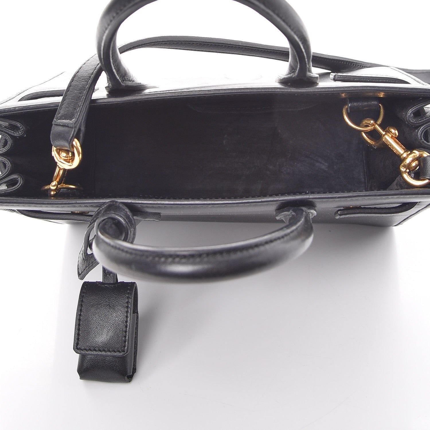 Saint Laurent Calfskin Nano Sac de Jour Black 5 of 8