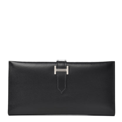 Hermes Box Bearn Wallet Black 1 of 7