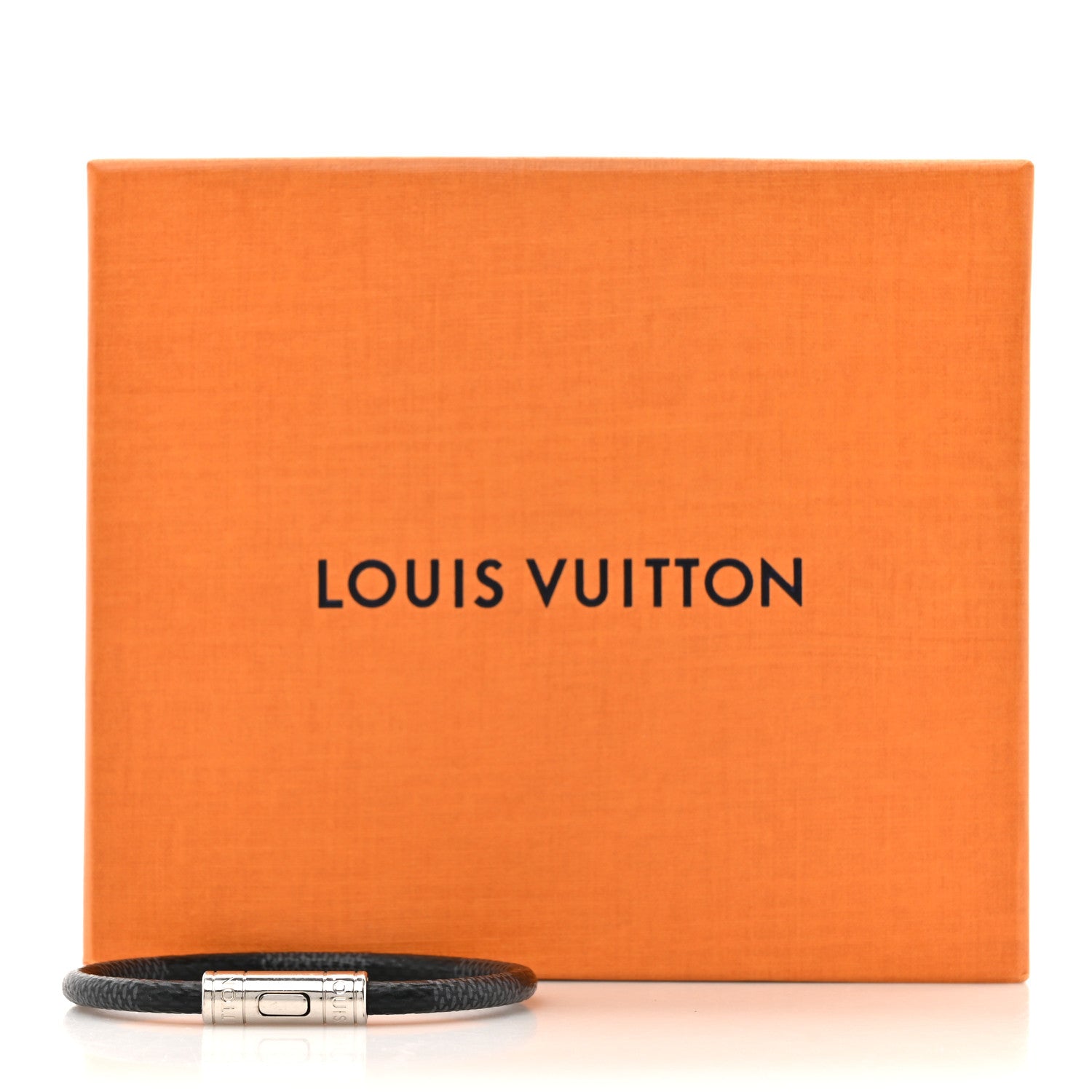 Louis Vuitton Damier Graphite Keep It Bracelet 19 5 of 5