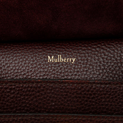Mulberry Natural Grain Calfskin New Antony Messenger Crossbody Oxblood 6 of 10