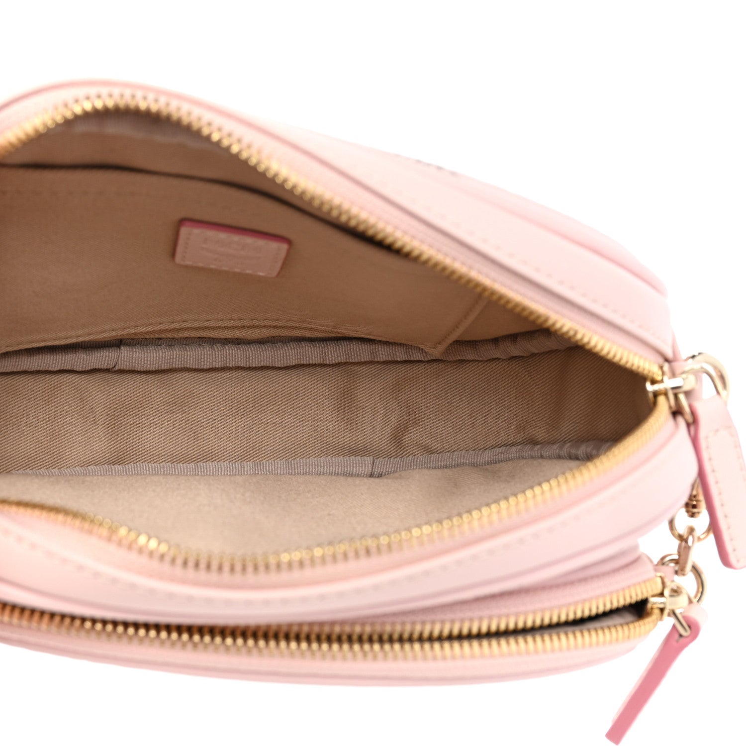 MCM Visetos Small Aren Multifunction Crossbody Pouch Powder Pink 5 of 10