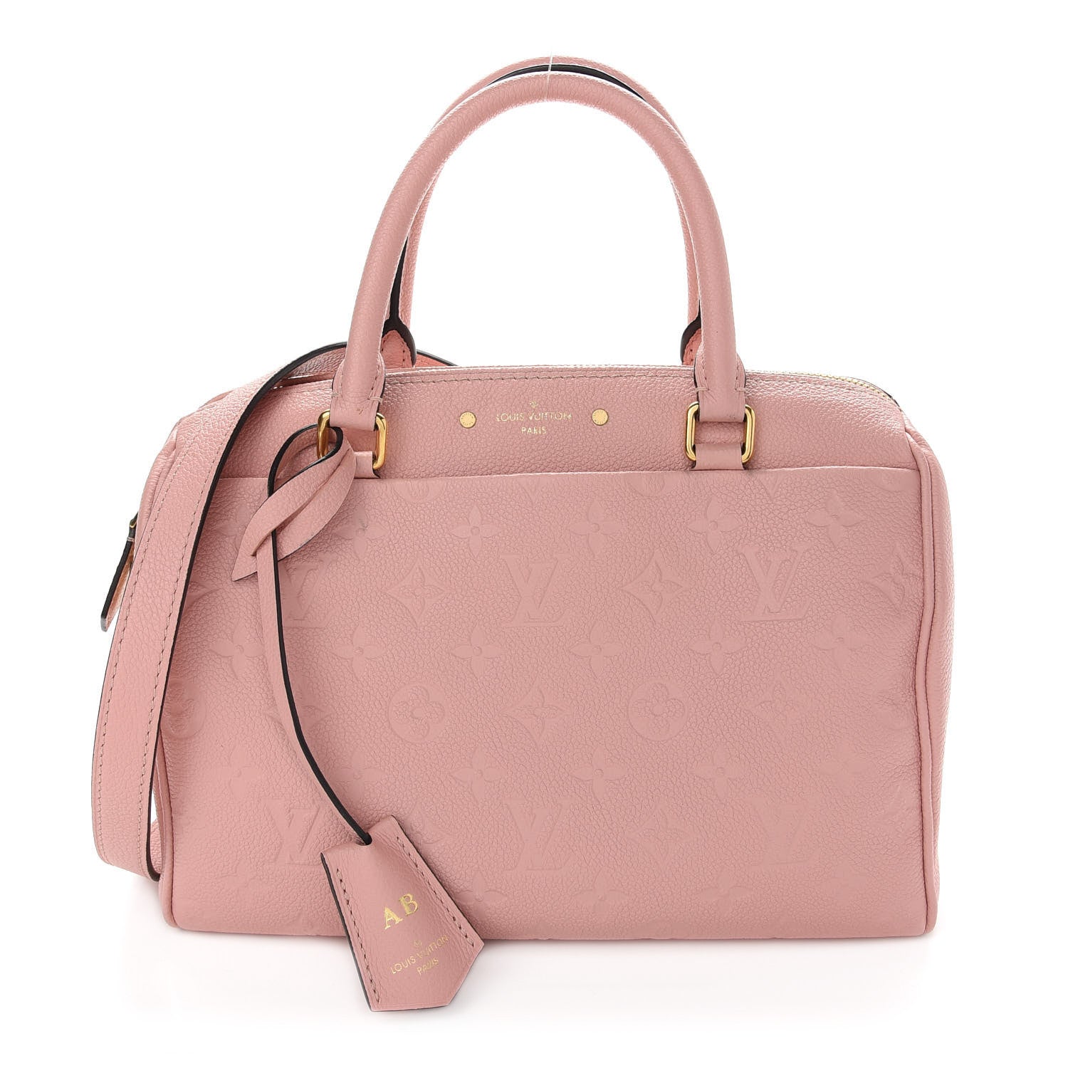 Louis Vuitton Empreinte Speedy Bandouliere 25 NM Rose Poudre 1 of 9