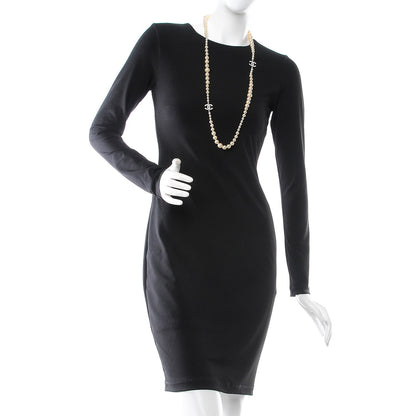 Chanel Pearl CC Long Necklace Silver 2 of 5