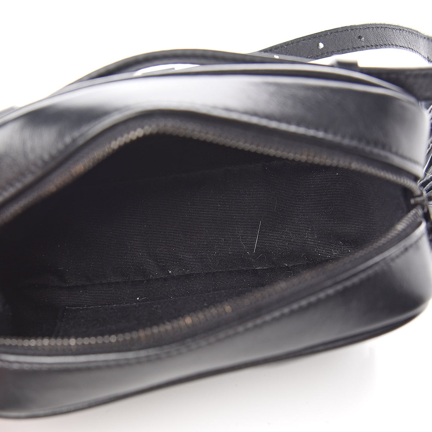 Calfskin Matelasse Monogram Lou Belt Bag Black