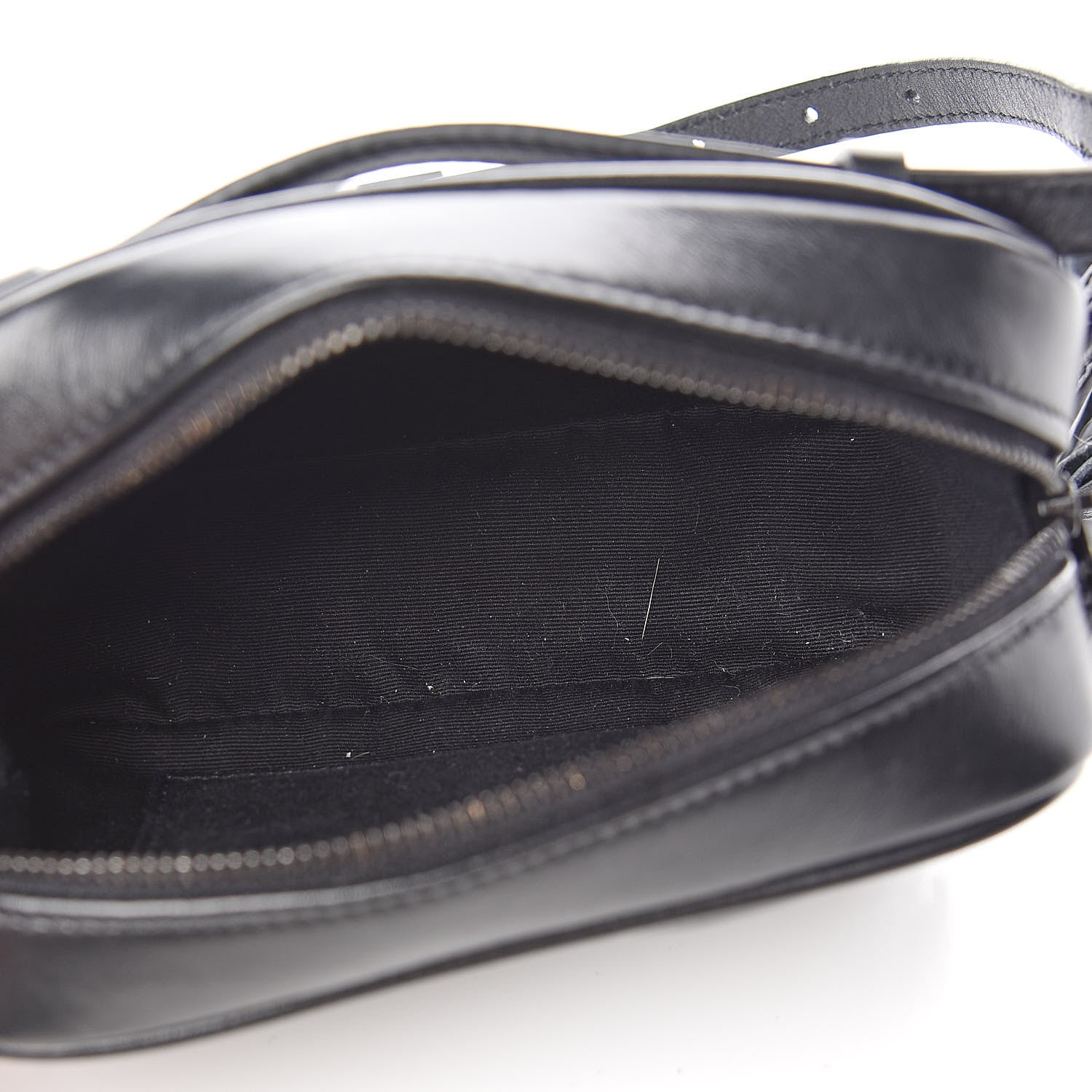 Saint Laurent Calfskin Matelasse Monogram Lou Belt Bag Black 5 of 10