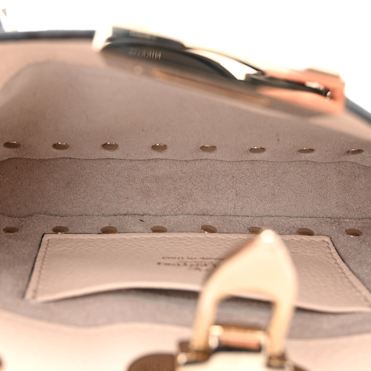 Valentino Garavani Pebbled Calfskin Rockstud Phone Case Crossbody Ivory 5 of 10