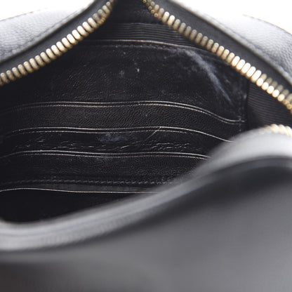 Saint Laurent Grain De Poudre Small Classic Monogram Camera Bag Black 12 of 13