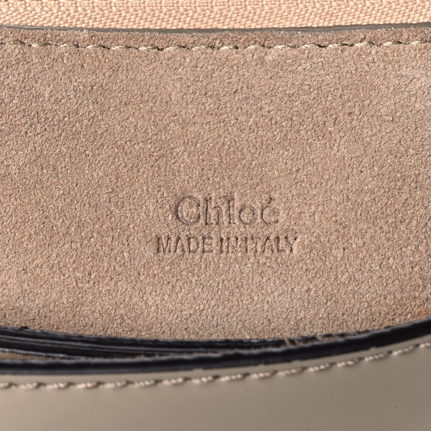 Chloe Patent Calfskin Medium Faye Shoulder Bag Motty Grey 6 of 13
