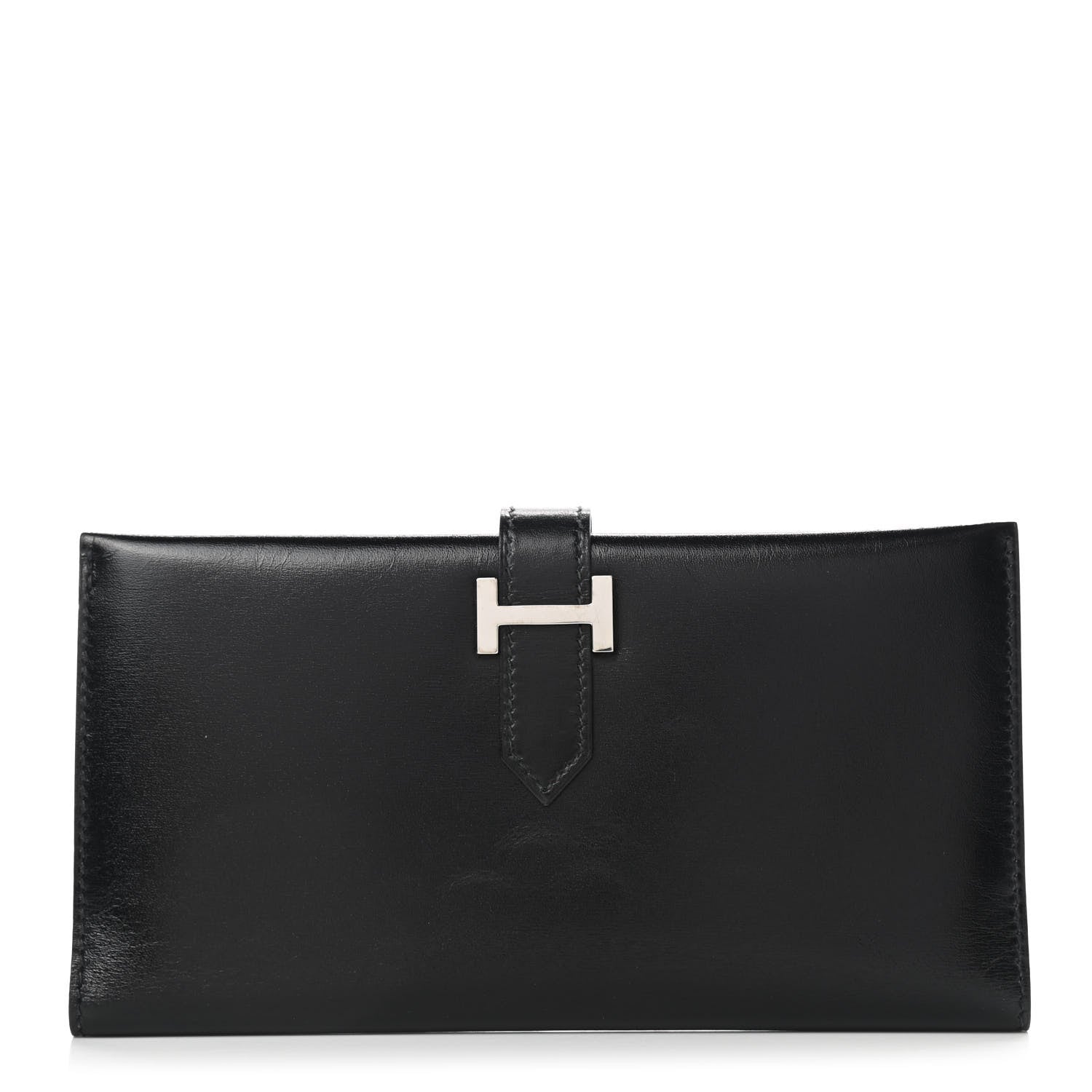 Hermes Box Bearn Wallet Black 1 of 7