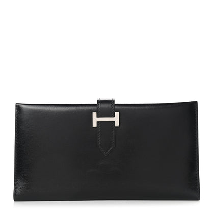 Hermes Box Bearn Wallet Black 1 of 7