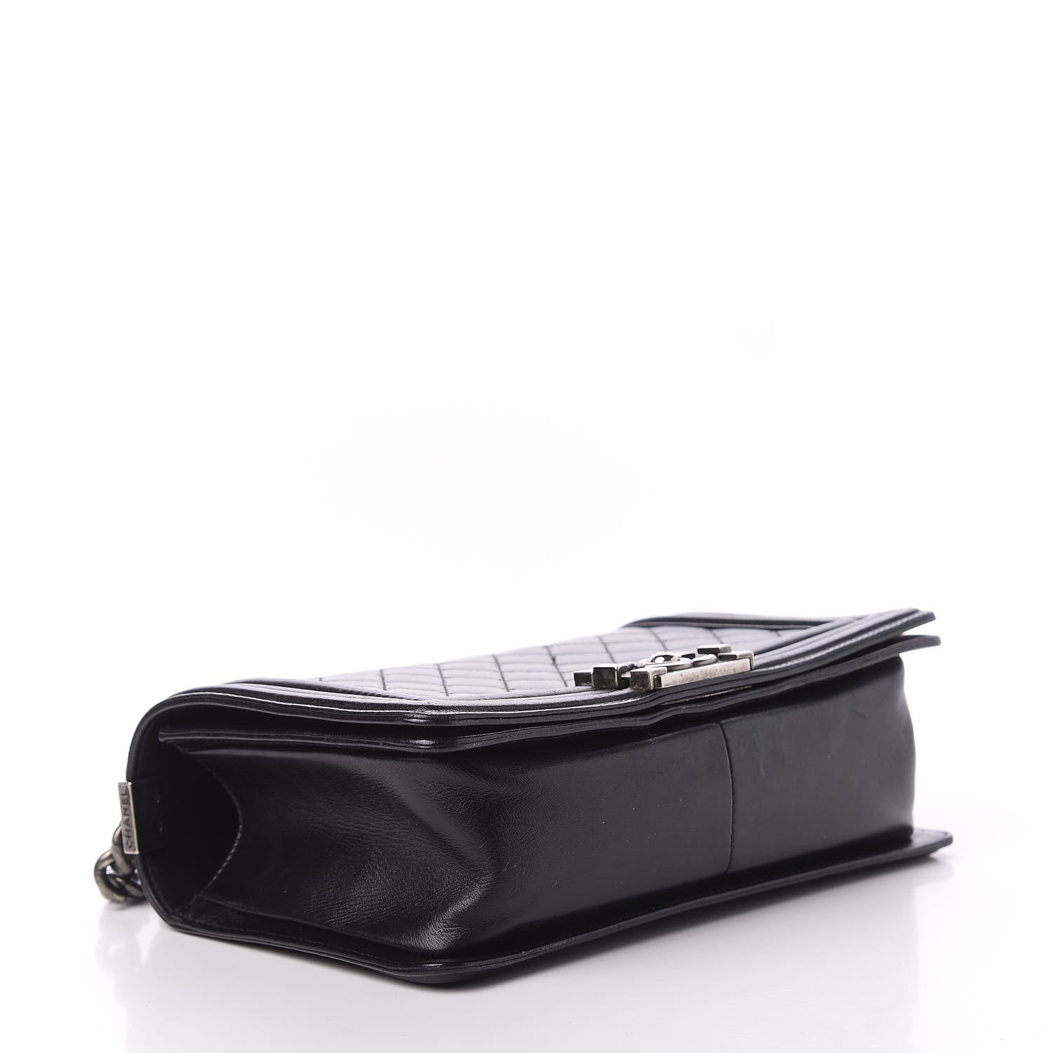 Chanel Lambskin Quilted Medium Boy Flap Black 5 of 11