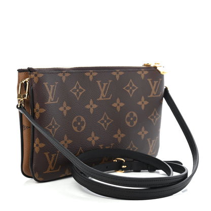 Louis Vuitton Reverse Monogram Giant Double Zip Pochette 2 of 4