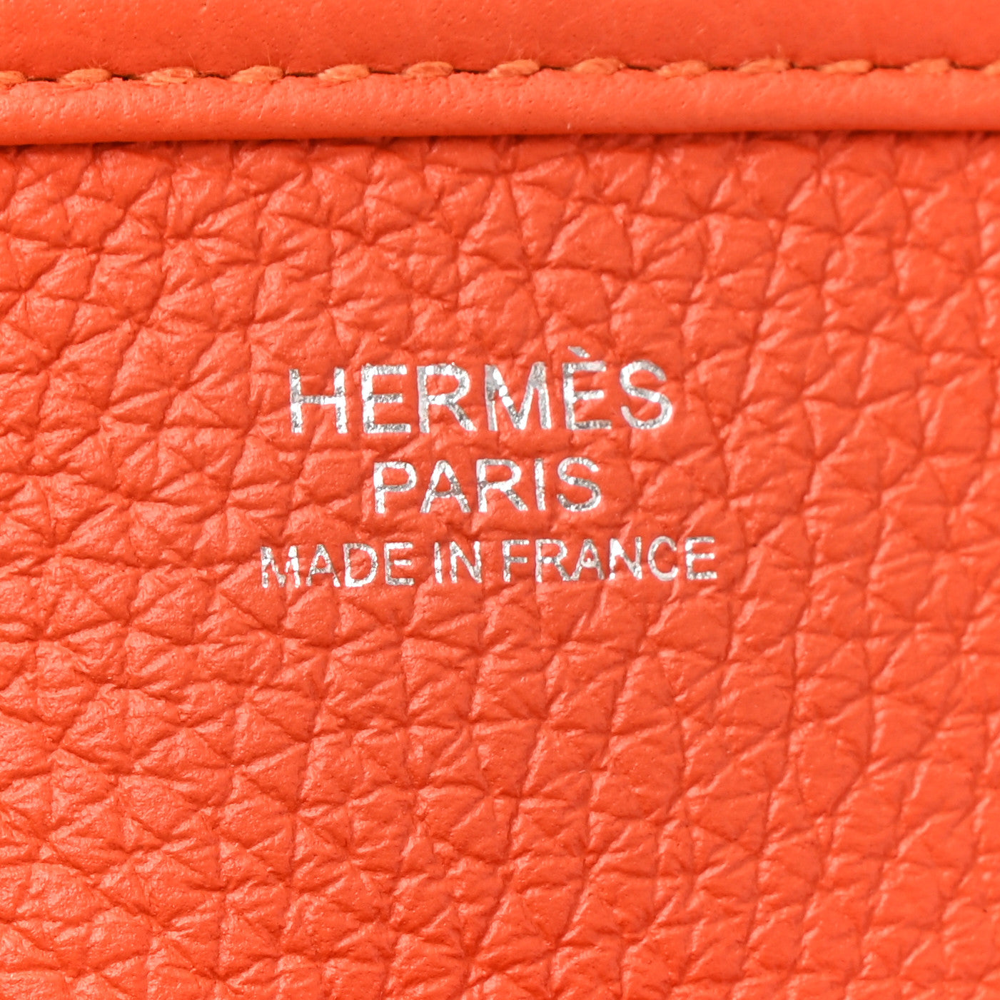 Taurillon Clemence Evelyne III PM Orange Poppy