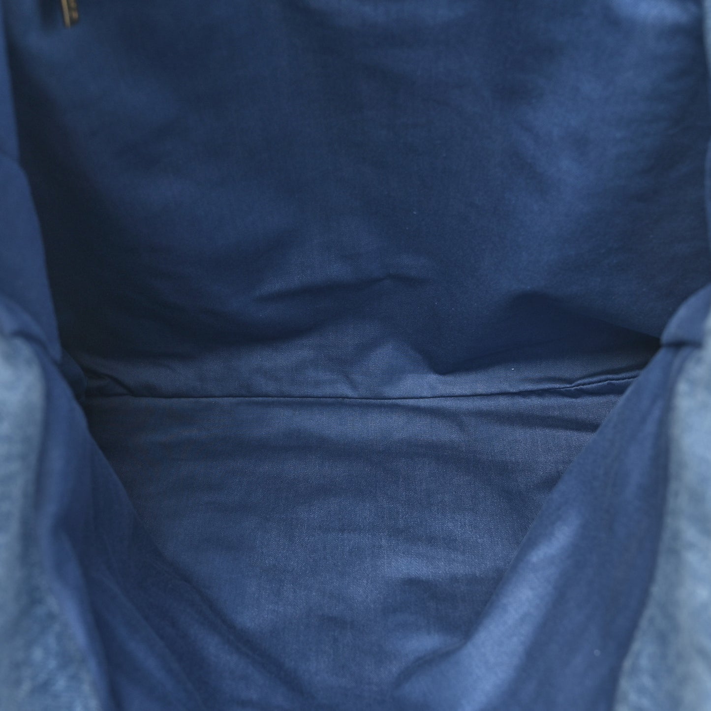 Denim Quilted Denim Mood Maxi Shopping Bag Blue Multicolor