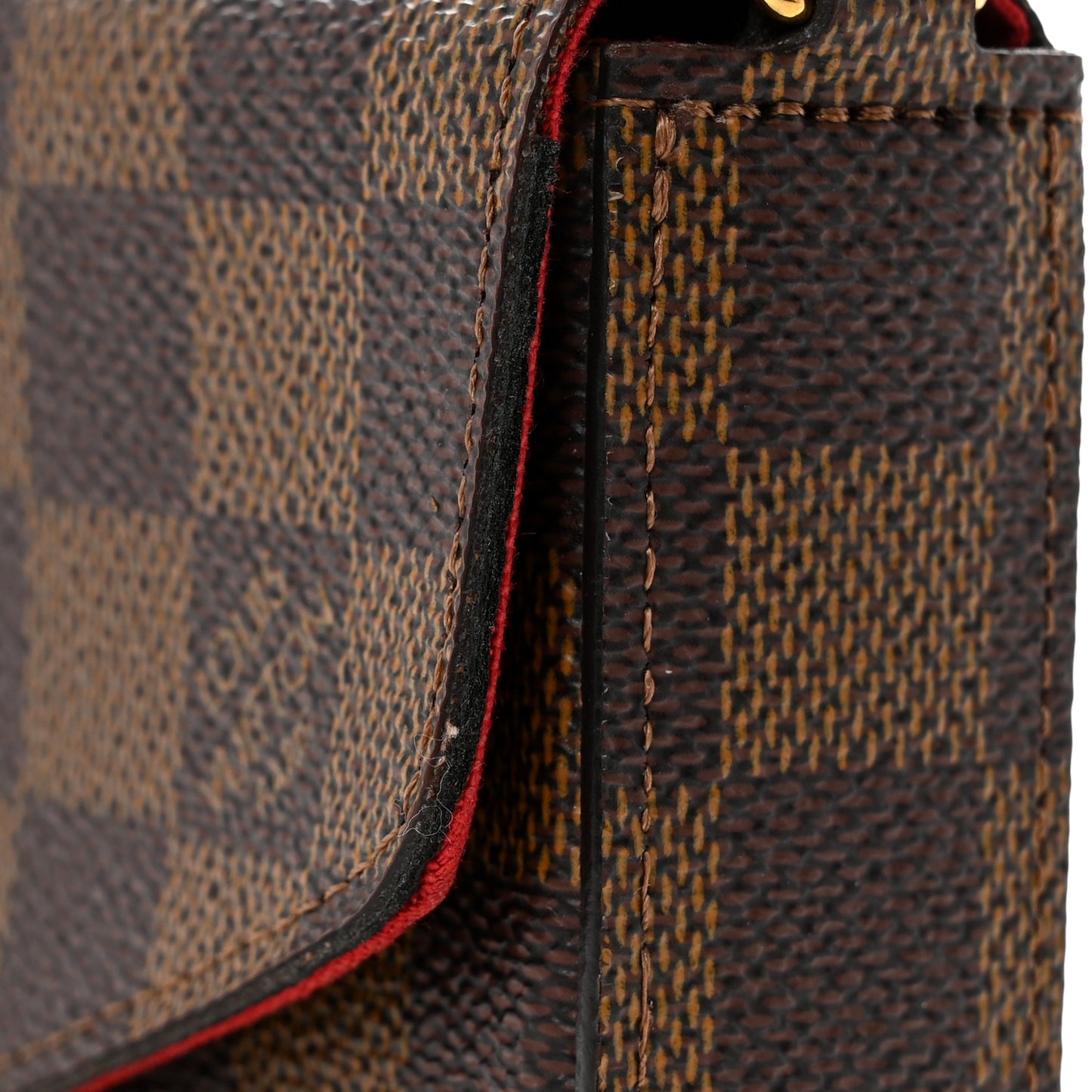Damier Ebene Pochette Felicie Chain Wallet