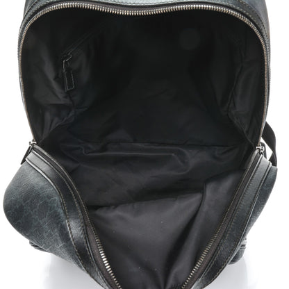 Gucci GG Supreme Monogram Medium Day Backpack Grey Black 13 of 13