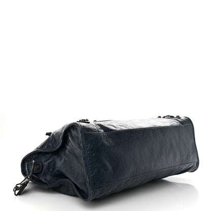Balenciaga Agneau Classic Hardware City Bleu Obscur 4 of 10