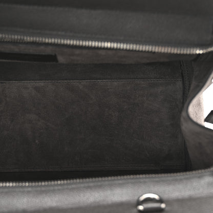 Saint Laurent Grained Calfskin Small Cabas Rive Gauche Dark Anthracite 5 of 10