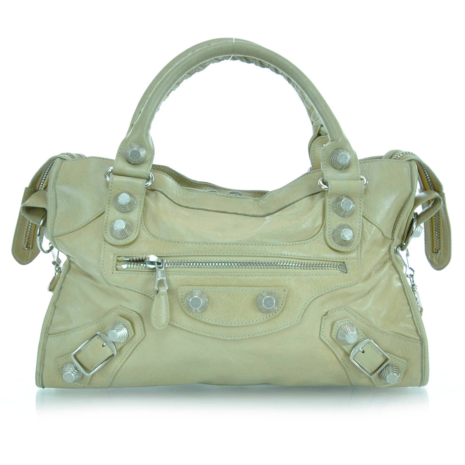 Balenciaga Agneau Giant CIty Tote Sahara 1 of 12