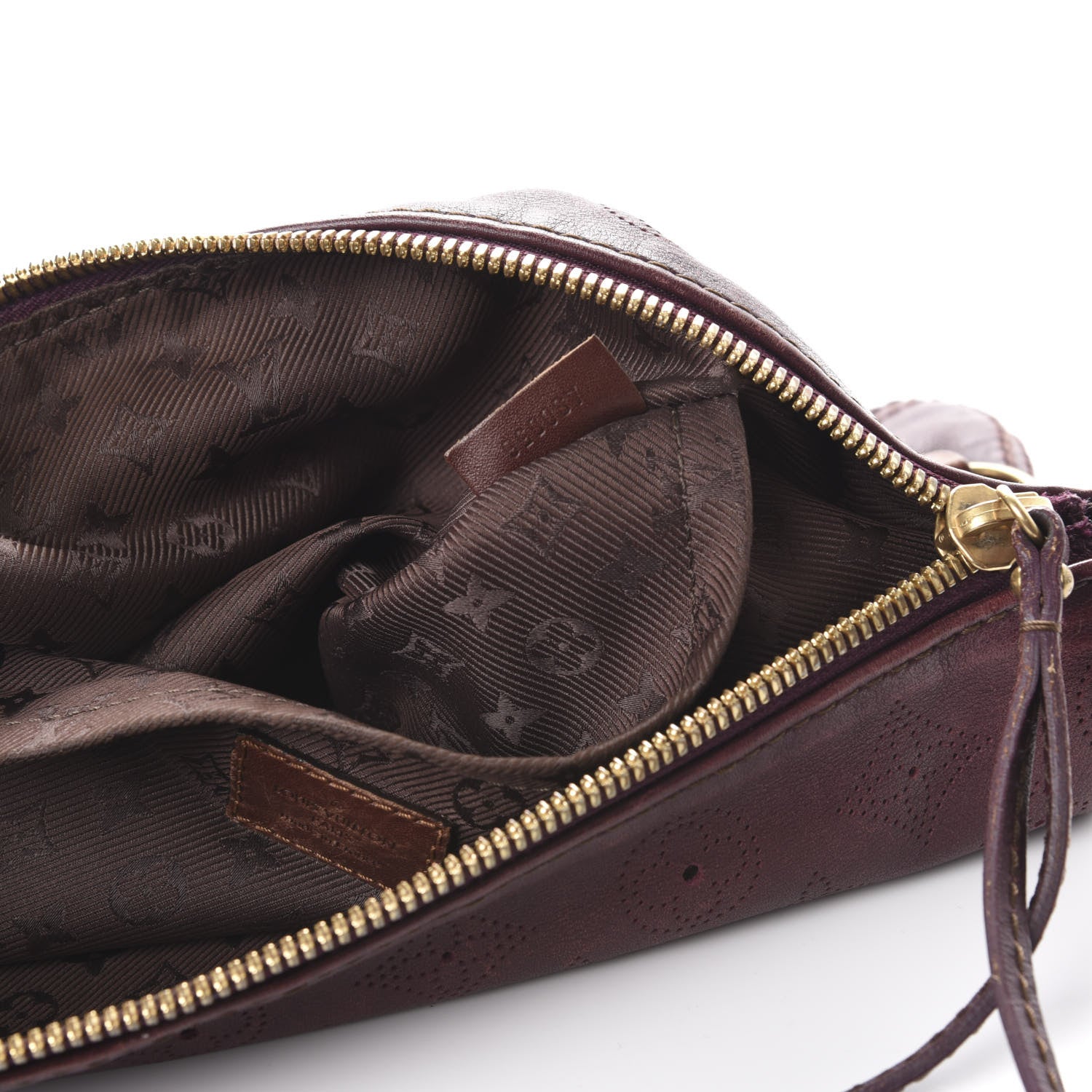 Louis Vuitton Mahina Onatah Pochette Aubergine 12 of 12