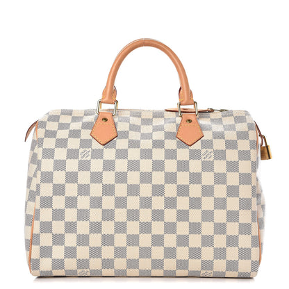 Louis Vuitton Damier Azur Speedy 30 1 of 9