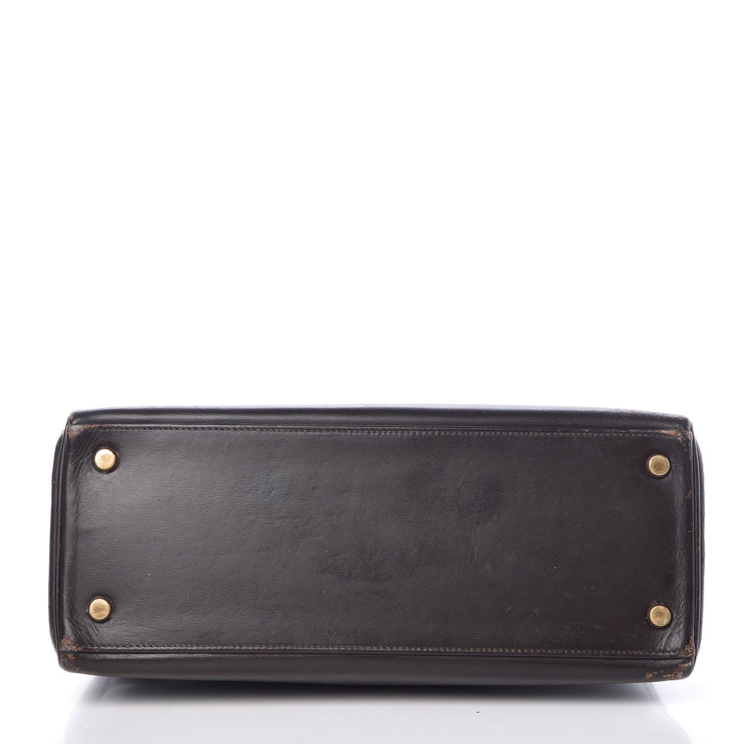 Hermes Box Kelly Retourne 28 Chocolate 5 of 45