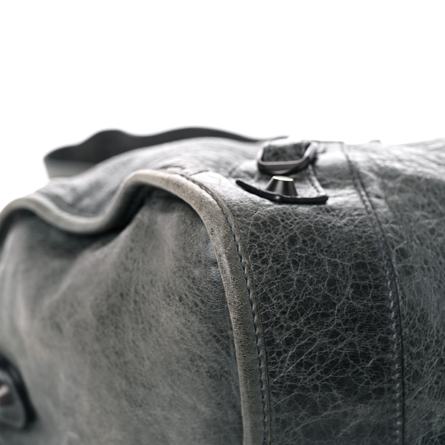 Agneau Classic Hardware Maxi Twiggy Anthracite